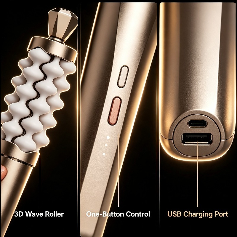 Luxury Skincare Treatments - Luxury Premium Facial Neck Massager Wand,
