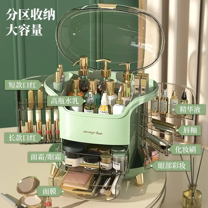 Luxury Skincare & Spa Reviews - Cosmetics Storage Box Light Luxury Desktop