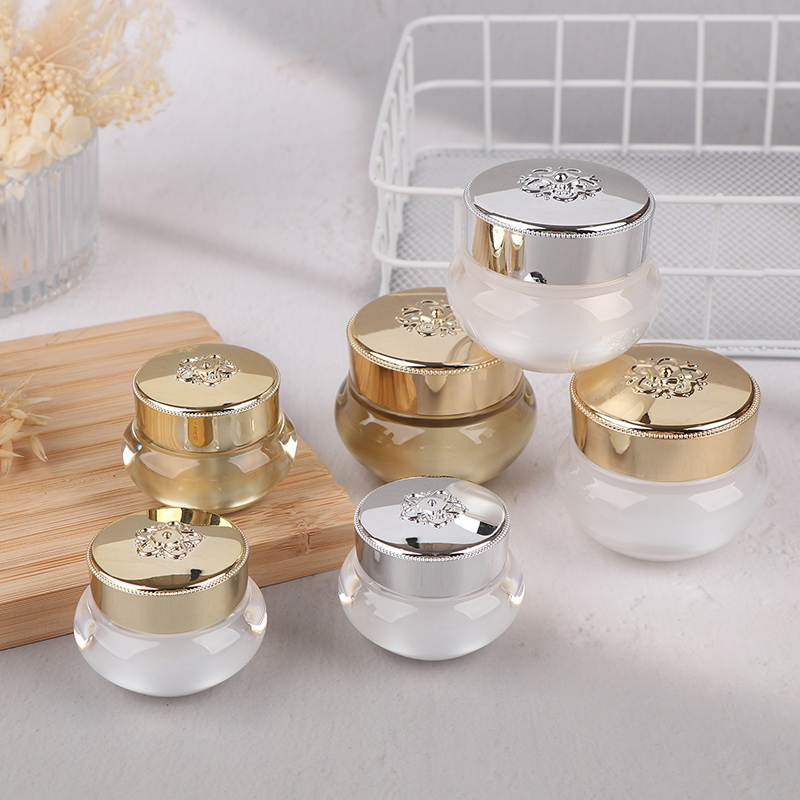 Acrylic Empty Travel Cream Jar - Luxury Skincare & Spa Reviews ulasan dan harga