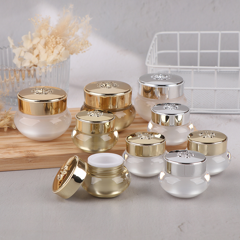Acrylic Empty Travel Cream Jar - Luxury Skincare & Spa Reviews ulasan dan harga