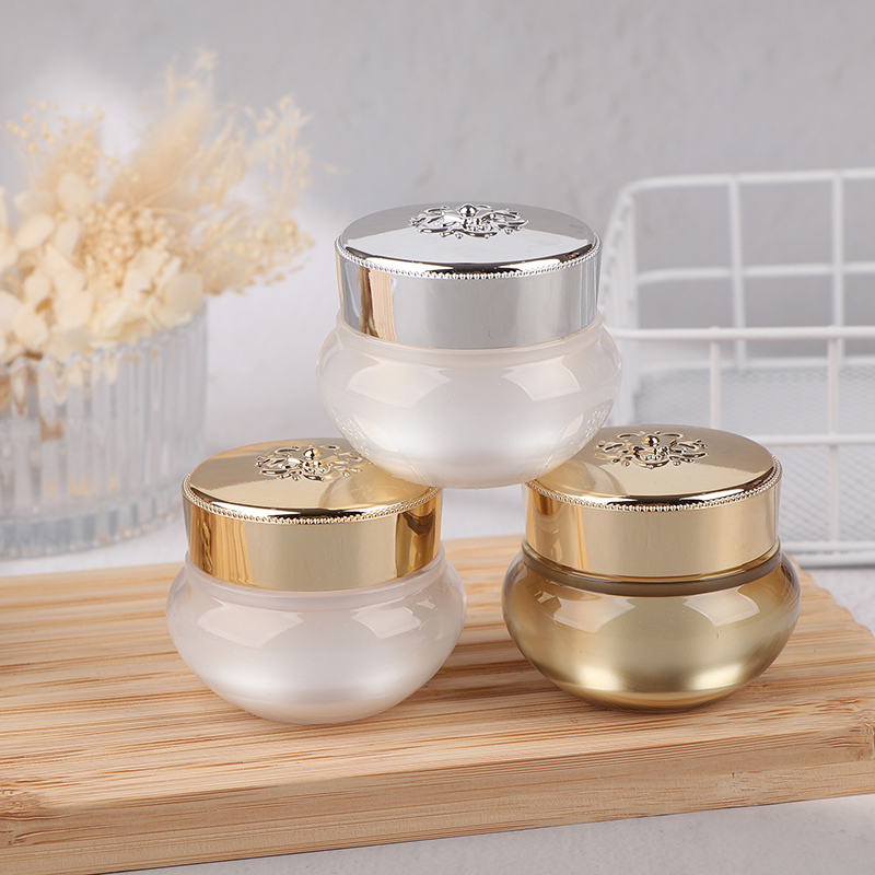 Acrylic Empty Travel Cream Jar - Luxury Skincare & Spa Reviews ulasan dan harga