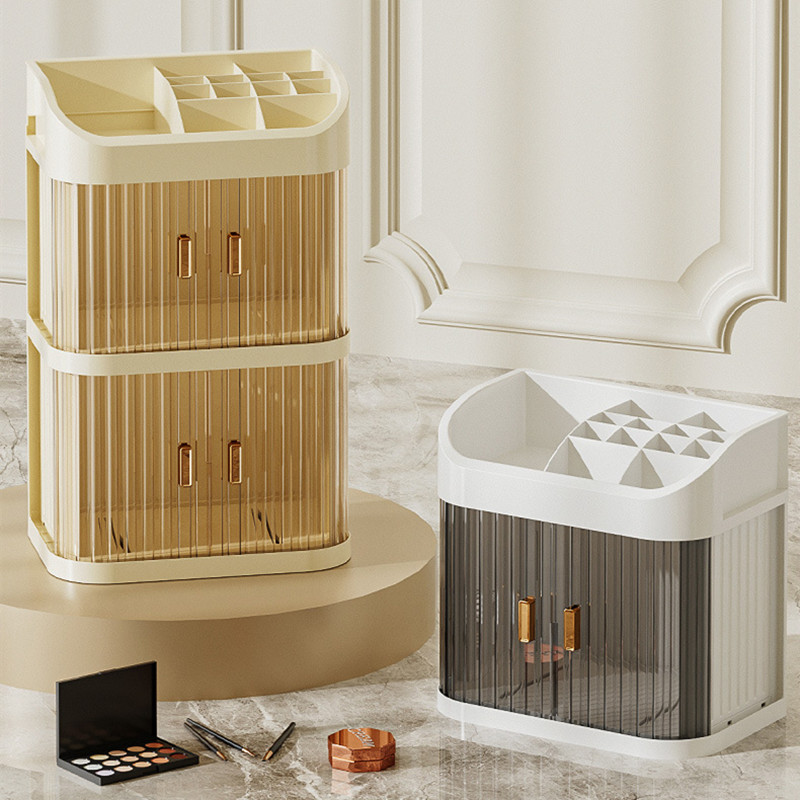 Cosmetics Storage Box Desktop  - High Luxury Skincare ulasan dan harga