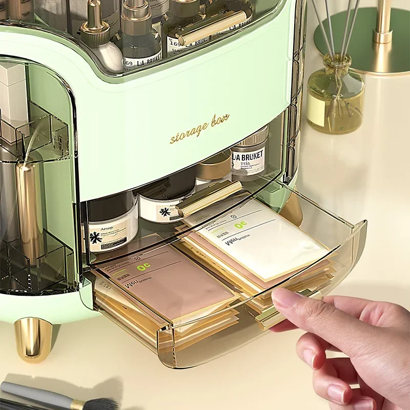 Cosmetics Storage Box Light Lu - Luxury Skincare & Spa Reviews ulasan dan harga