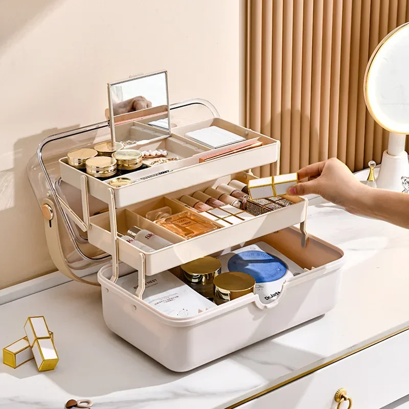 Light Luxury Cosmetics Storage - High Luxury Skincare ulasan dan harga