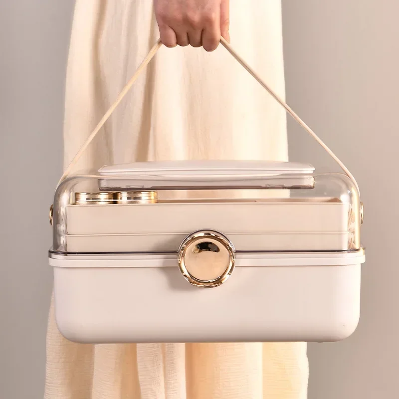 Light Luxury Cosmetics Storage - High Luxury Skincare ulasan dan harga
