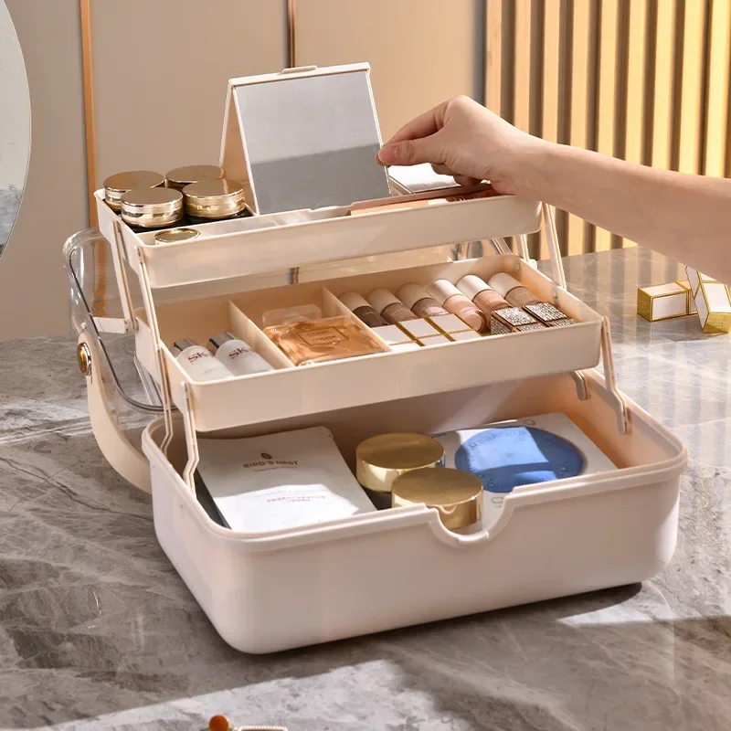 Light Luxury Cosmetics Storage - High Luxury Skincare ulasan dan harga