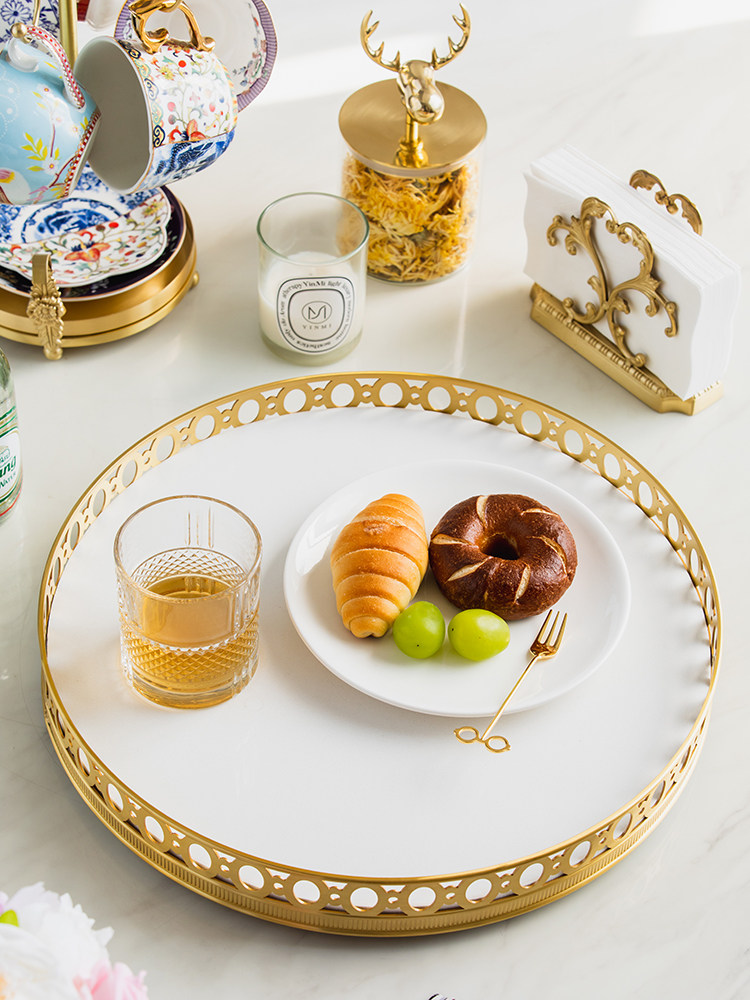 Light luxury mirror brass rota - High Luxury Skincare ulasan dan harga