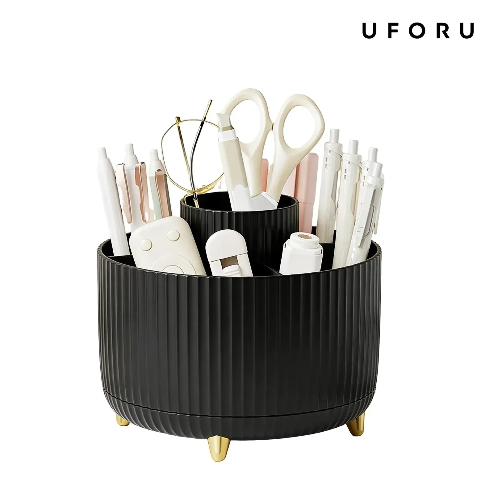 360 Rotating Makeup Organizer  - Luxury Skincare & Spa Reviews ulasan dan harga