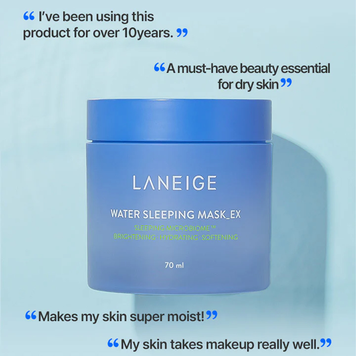 LANEIGE Water Sleeping Mask 70 - Luxury Skincare In Korea ulasan dan harga
