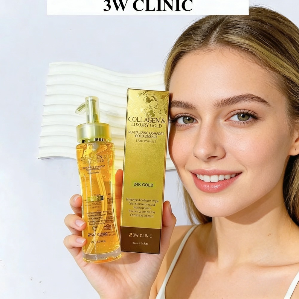 3WCLINIC Collagen & Luxury Gol - Luxury Skincare In Korea ulasan dan harga