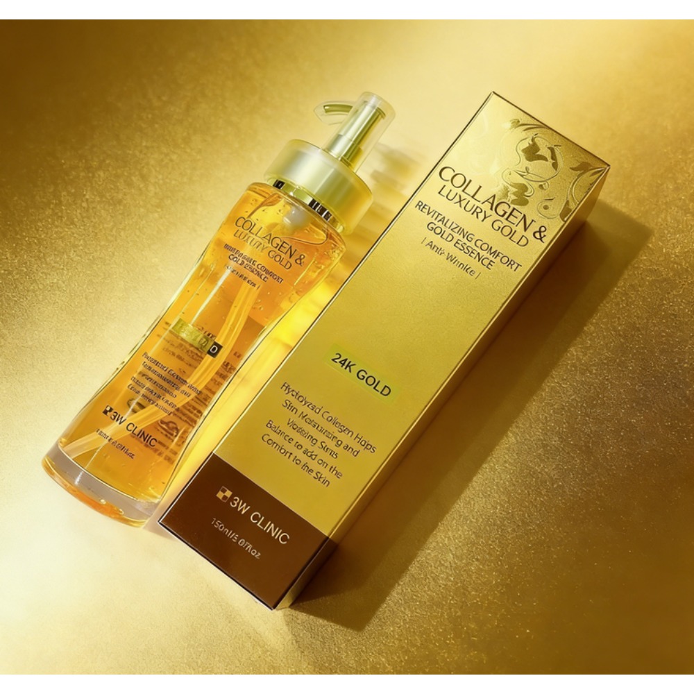 3WCLINIC Collagen & Luxury Gol - Luxury Skincare In Korea ulasan dan harga